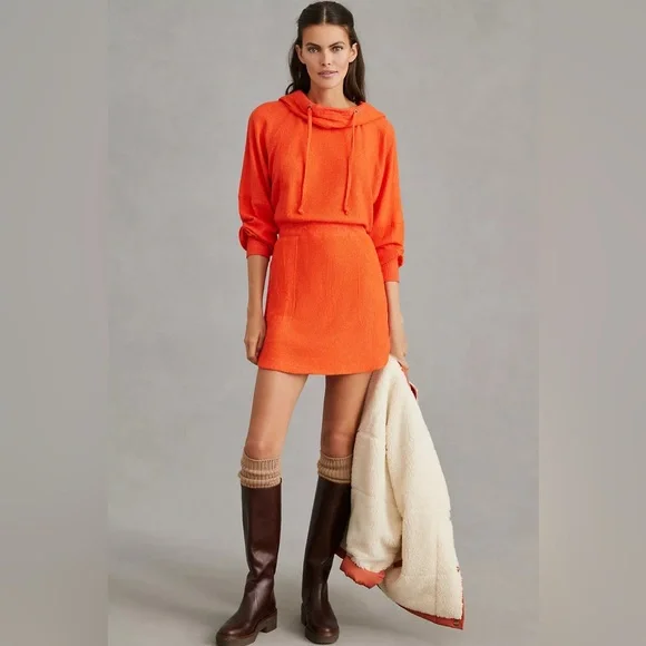 Daily Practice by Anthropologie Hoodie Mini Dress - Picture 2 of 11